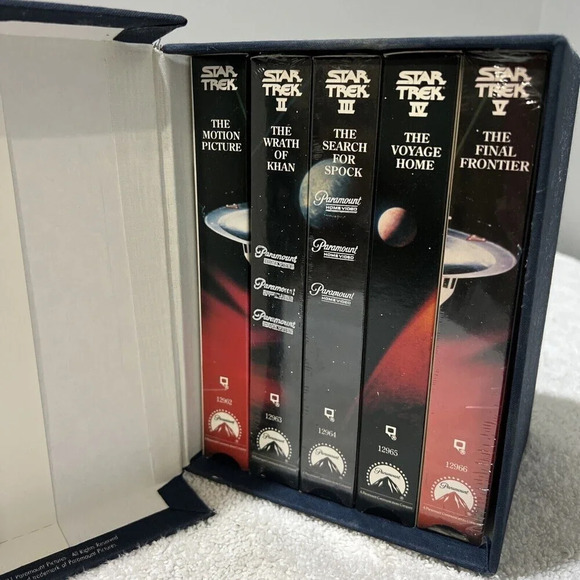 Star Trek The Movies 25th Anniversary Collection VHS 5 Films - Picture 2 of 5